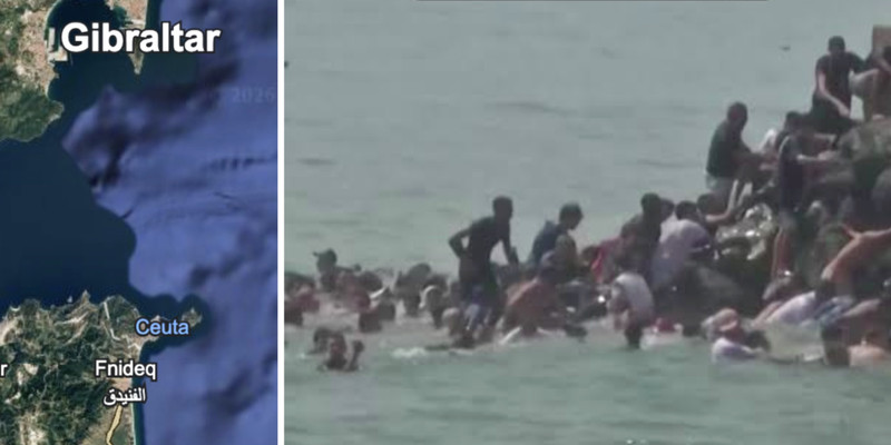 Ceuta says up to 5,000 migrants remain, including thousands of children, after 78,000 crossed from Morocco, warns crisis not over