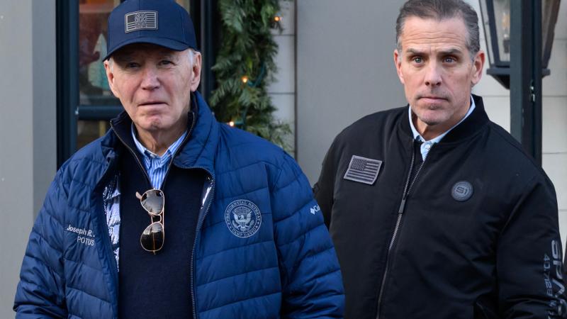 Joe Biden and Hunter Biden