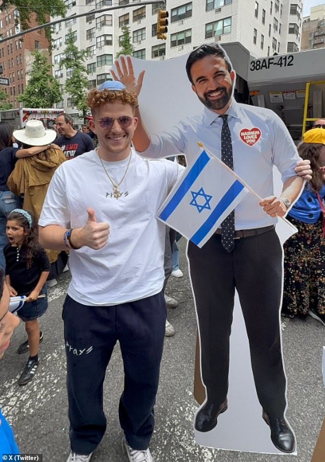 Gabe Einhorn, the 24-year-old chief executive of the tech startup VryfID, posted a screenshot of a message he received from Franco that said: 'Not interested in working for a Jew. Thanks'