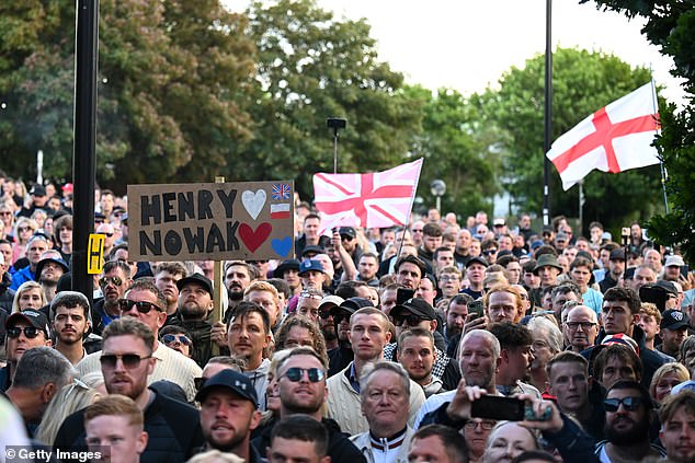 In Southampton, protests were held over the police's handling of the arrest of Henry Nowak