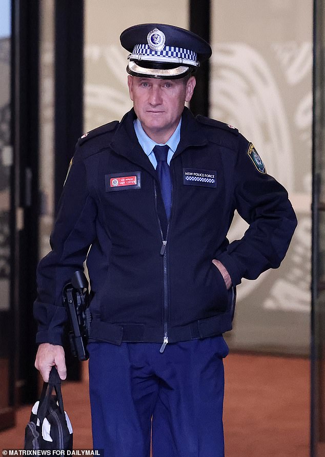 Kesserwani's barrister raised concerns about Chief Inspector Gary Coffey's communications with Ms Elisabeth, which included 'lengthy phone calls in the early hours of the morning'