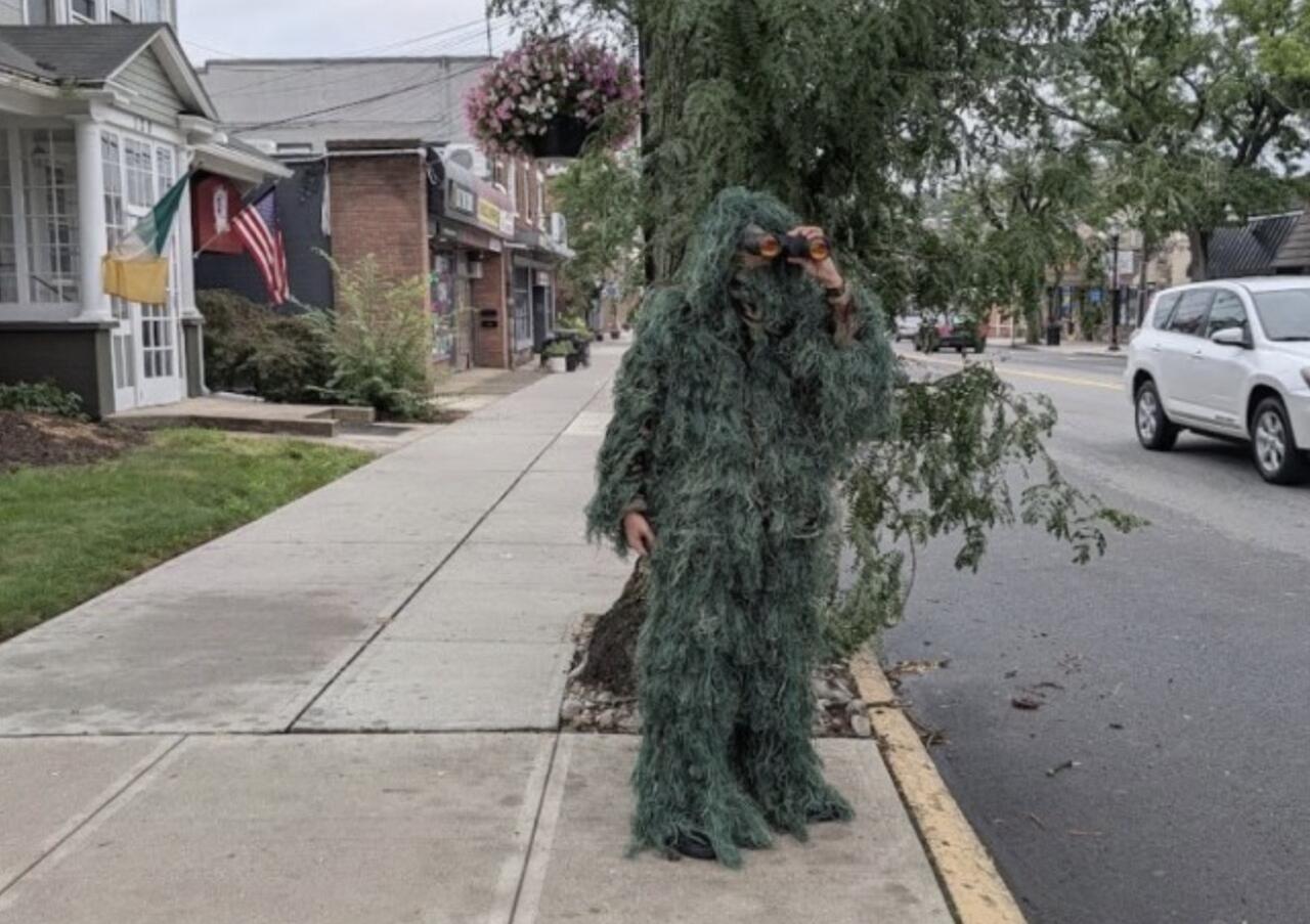 Your Tax Dollars At Work: NJ Cops Dress Up As Bushes To Hand Out Cell Phone Violations