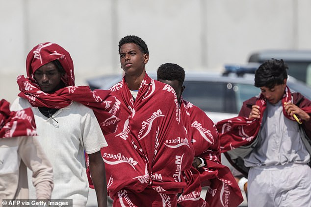 Egyptian who made £173,000 trying to smuggle 173 migrants to UK on mega-dinghy that burst into flames is jailed for just one year
