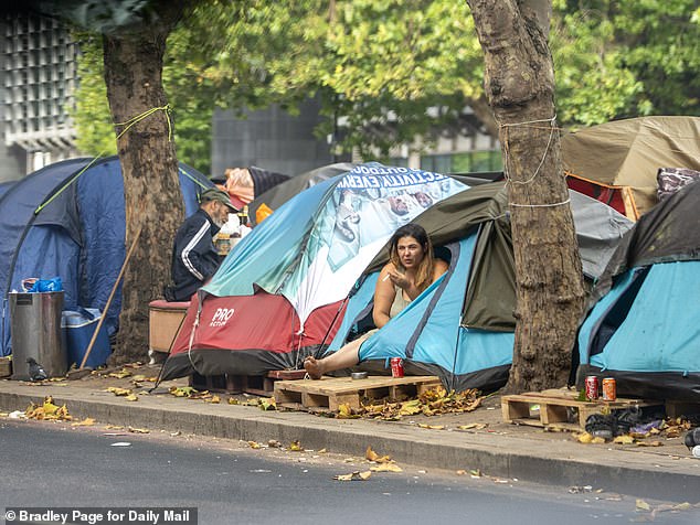 Row upon row of tents. Endless thefts from local shopkeepers. Bathing in the street: The Romanian and Bulgarian beggar encampment blighting the heart of London