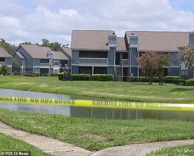 A bloodhound kept circling the pond and a dive team member found the boy deceased