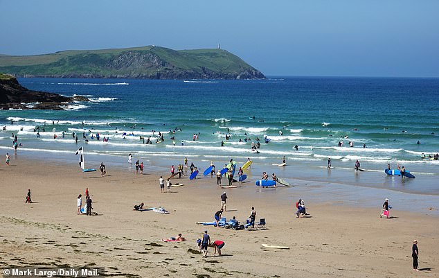 Hundreds of tourists are falling sick after visiting some of the best beaches in the country, new figures show