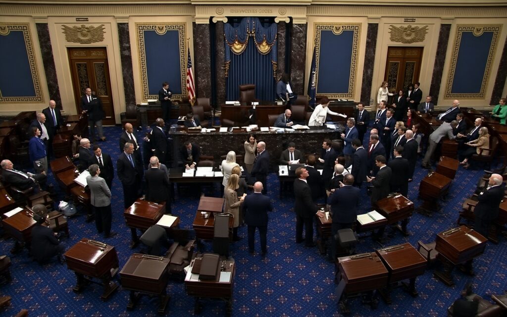 Senate Confirms Todd Blanche as Attorney General in 4:31 A.M. Vote; Collins Joins Democrats in Opposition