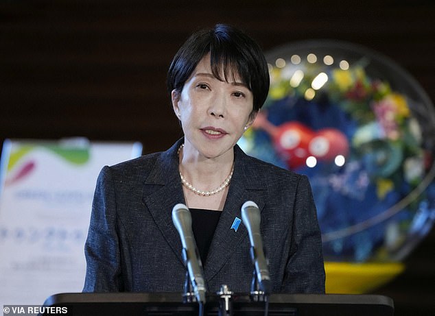 Japan's Prime Minister Sanae Takaichi