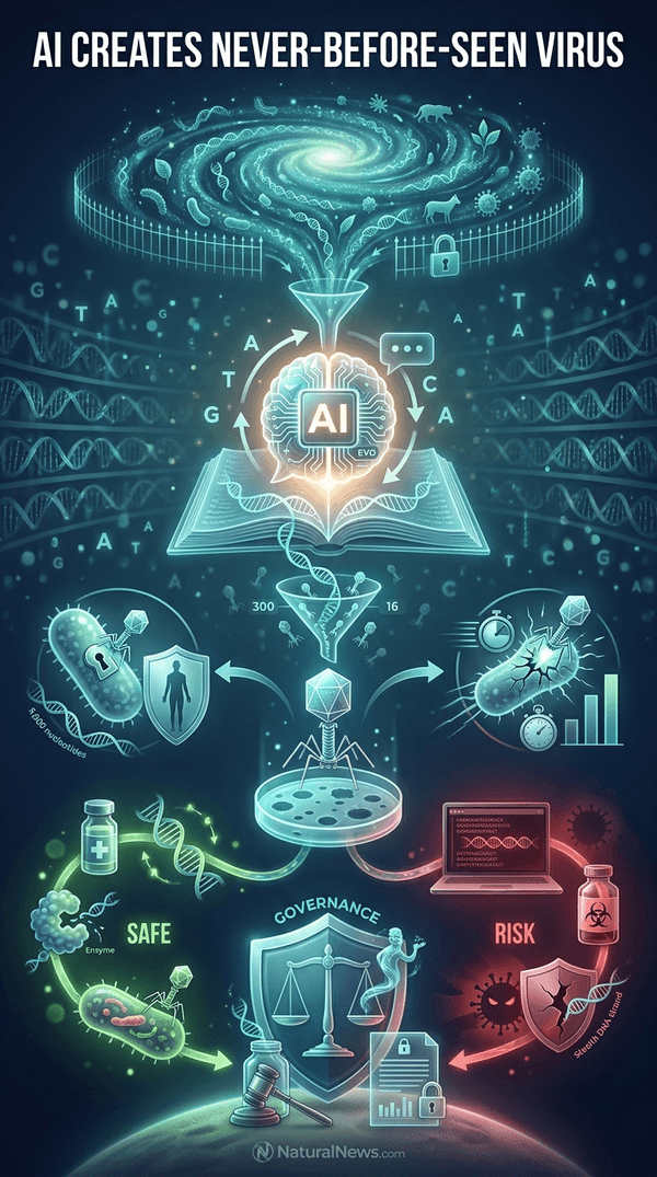 Scientists Report: AI Creates Never-Before-Seen Virus