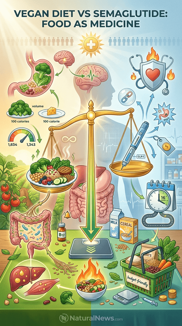 Vegan Diet Shows Weight Loss Comparable to Semaglutide, Study Finds