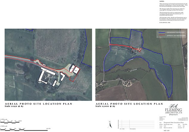 Planning documents published in March show the Ellen and Portia had ambitions to make the Cotswolds estate their 'long term home' if their bid for new stables is successful