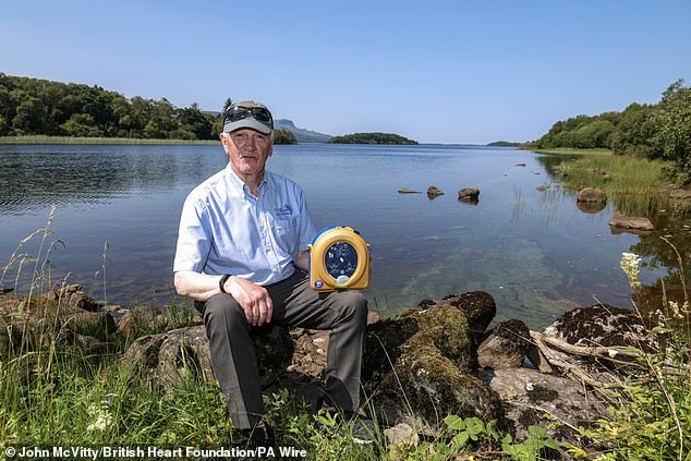 On the opposite side of the UK in Northern Ireland, is the most westerly defibrillator. On the edge of Lough Melvin, this defibrillator is situated at Garrison & Lough Melvin Anglers Association Clubhouse and cared for by local angler and Treasurer of the Association, Woodrow Acheson.