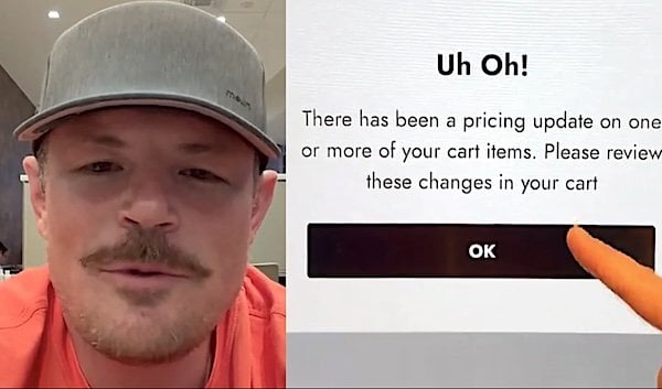 ‘Uh Oh!’ Viral video shows popular fast-food chain instantly hiking prices if customers don’t leave a tip