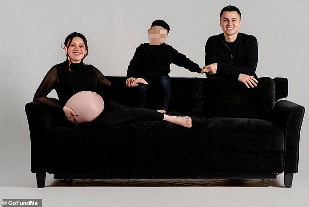 Sanchez and Garcia had recently welcomed their baby girl. Garcia has been left to rebuild his life with his six-year-old son