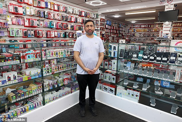 Shopkeeper Shazad Iqbal has been eligible to sponsor workers for a number of years and currently has one employee on the scheme, who arrived in Britain two years ago from Pakistan