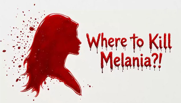 The video begins with a ghoulish slide labeled: 'Where to Kill Melania?!'