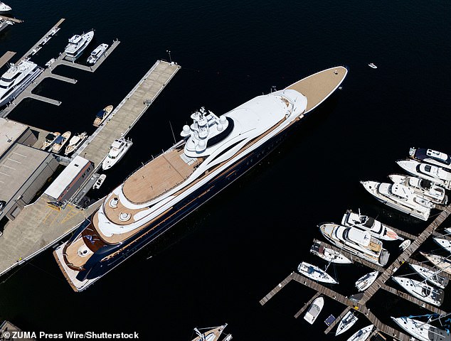 The Meta boss purchased the yacht in 2024, according to the Seattle Times