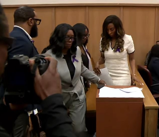 Obumseli's family after the sentencing was passed down in the Florida court