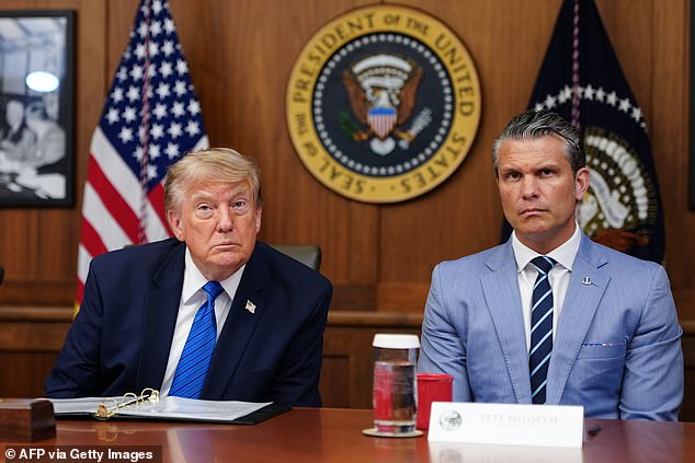 Trump confronted Hegseth at Camp David late last month and demanded to know why he had been kept in the dark about how far the missile stocks had fallen