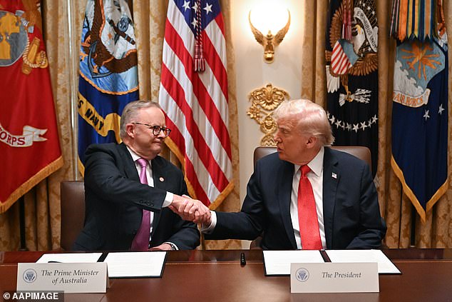 How a tiny Australian country town is set to benefit as Donald Trump pours $560million into 'world-first' project