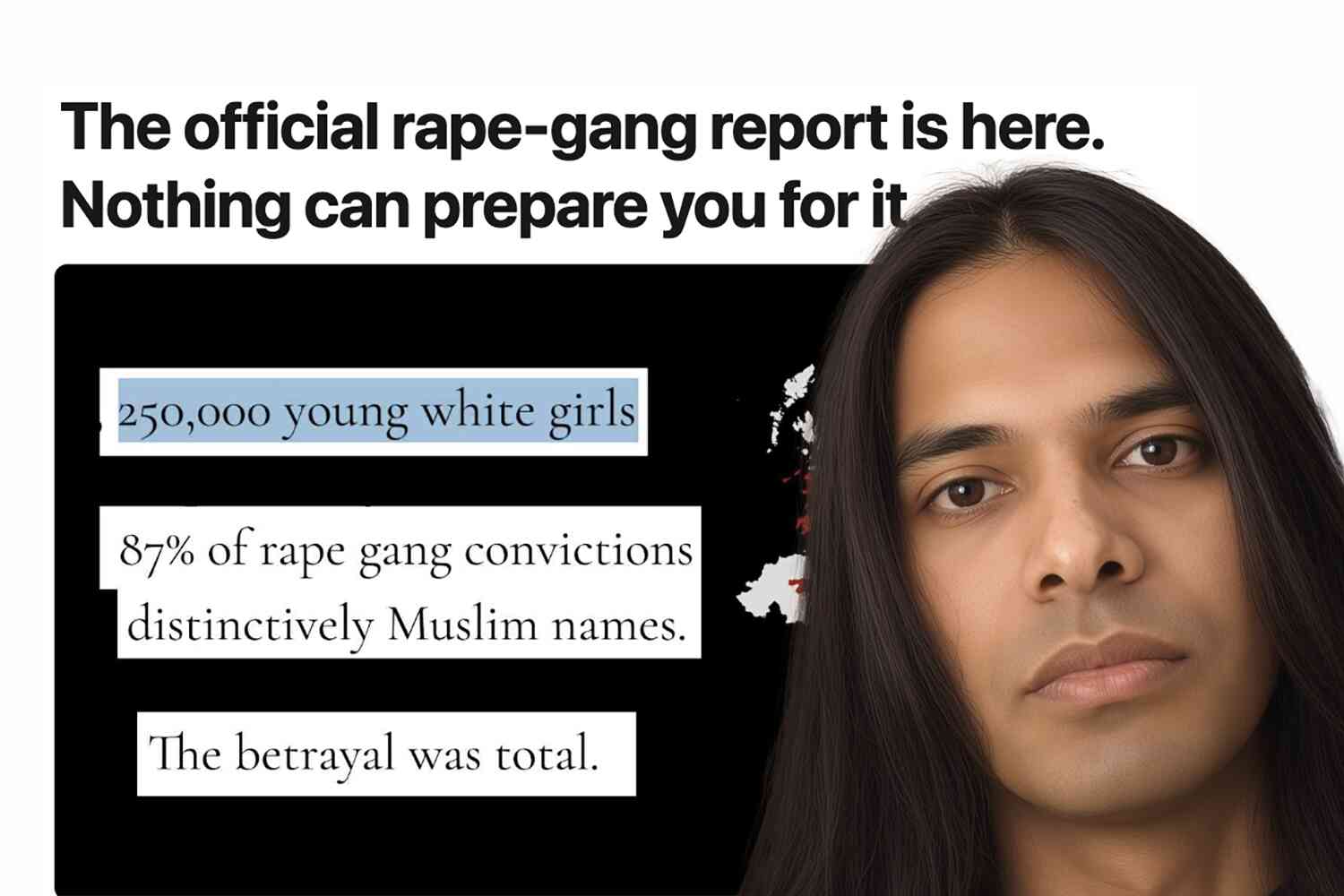 Thumbnail for Totally-not-male Indian migrant serving in Scottish Parliament says rape is "a spectrum"
