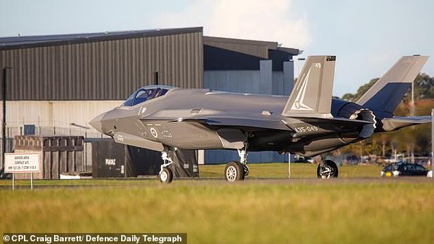 The 'Unmanned Aircraft Systems' were seen hovering over tactical fighter jet defence hub, Williamtown RAAF base, between July 11 to 13