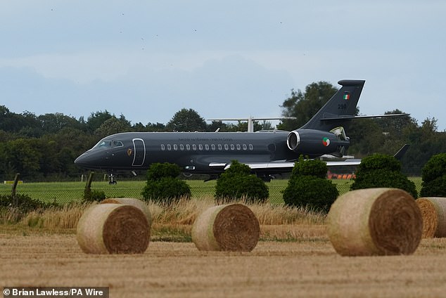 The Irish government jet that carried alleged crime boss Kinahan lands in Dublin