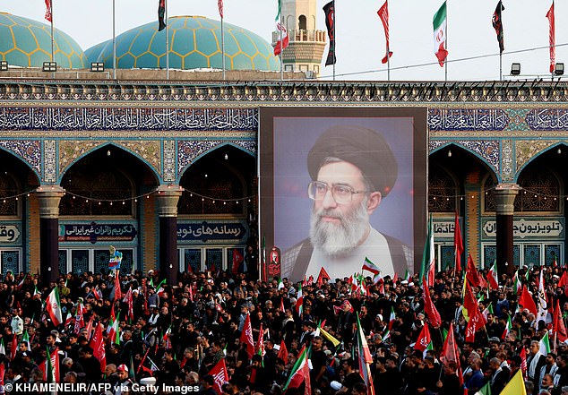 Thousands of people took to the streets on July 7 in the Iranian holy city of Qom during a fourth day of marathon funeral proceedings