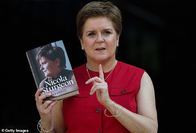 Nicola Sturgeon is now promoting her book, Frankly. The latest edition contains a new foreword in which she attacks John Swinney's leadership