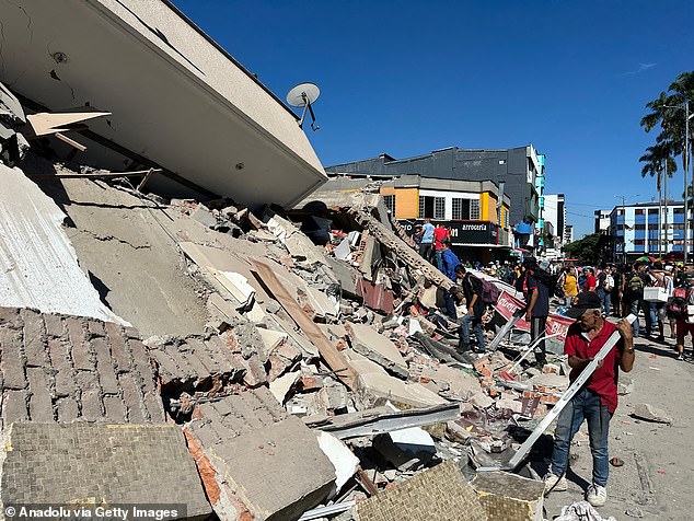 Earthquakes are common in Colombia due to its location on the Pacific Ring of Fire
