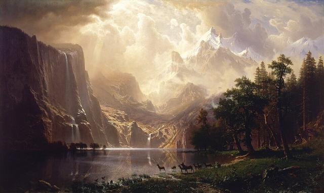 Albert Bierstadt, Public domain, via Wikimedia Commons