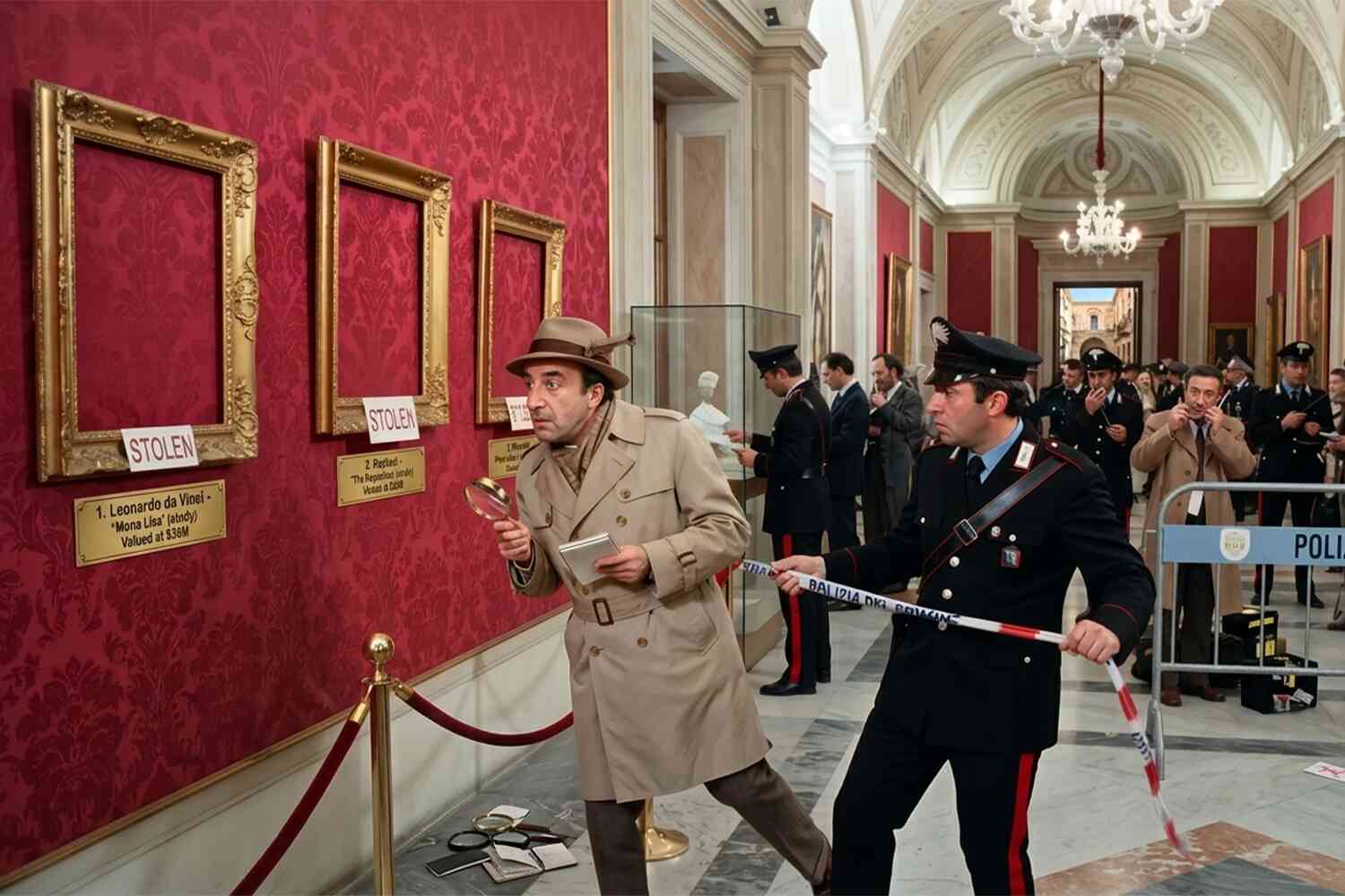 Thumbnail for Thieves nab four Renaissance paintings worth $90M from Italian gallery