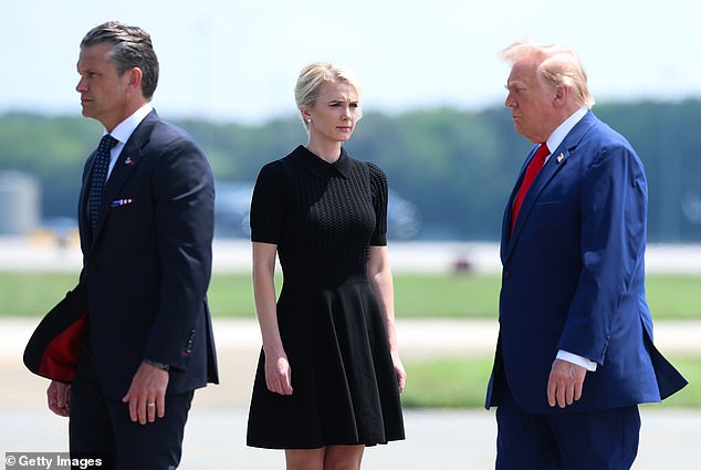 Melania was absent from last month's dignified transfer ceremony at Dover Air Force Base honoring US troops killed in the Iran war. Harp and other aides accompanied Trump to the event