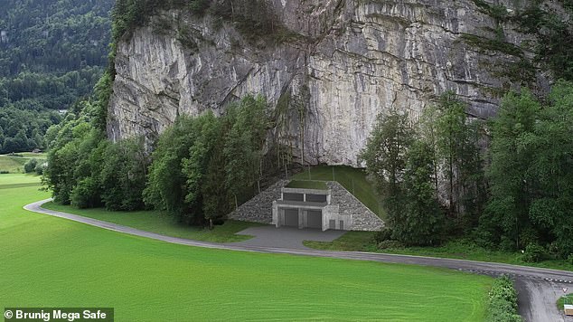 The giant bunkers being built for the super-rich 100 metres beneath Swiss mountain where elite clients are guarded round the clock