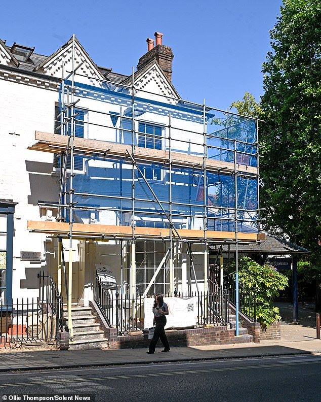 The dispute centred over plans for a new clinic being built in Winchester, Hampshire