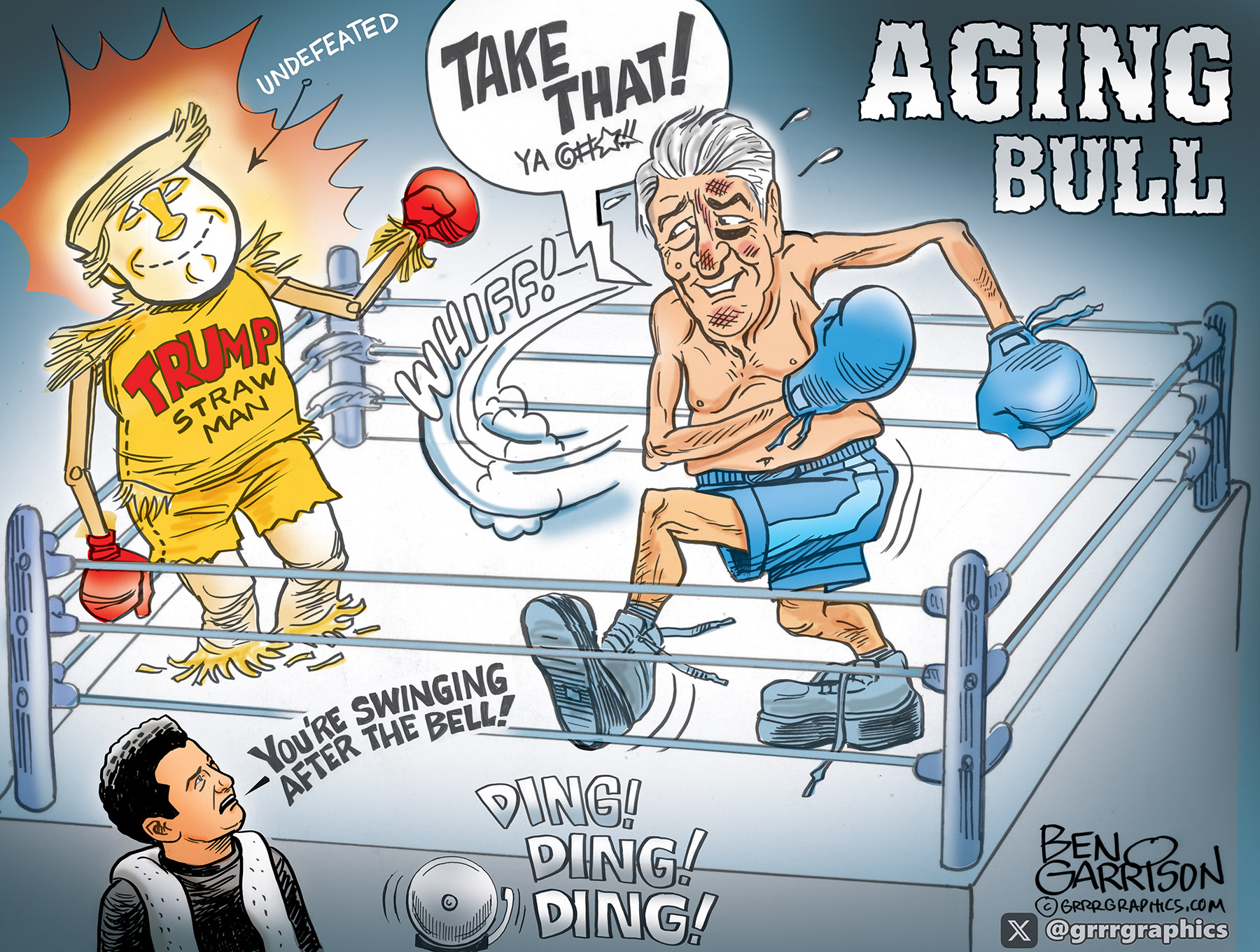 Aging Bull- De Niro takes A Swing At Trump