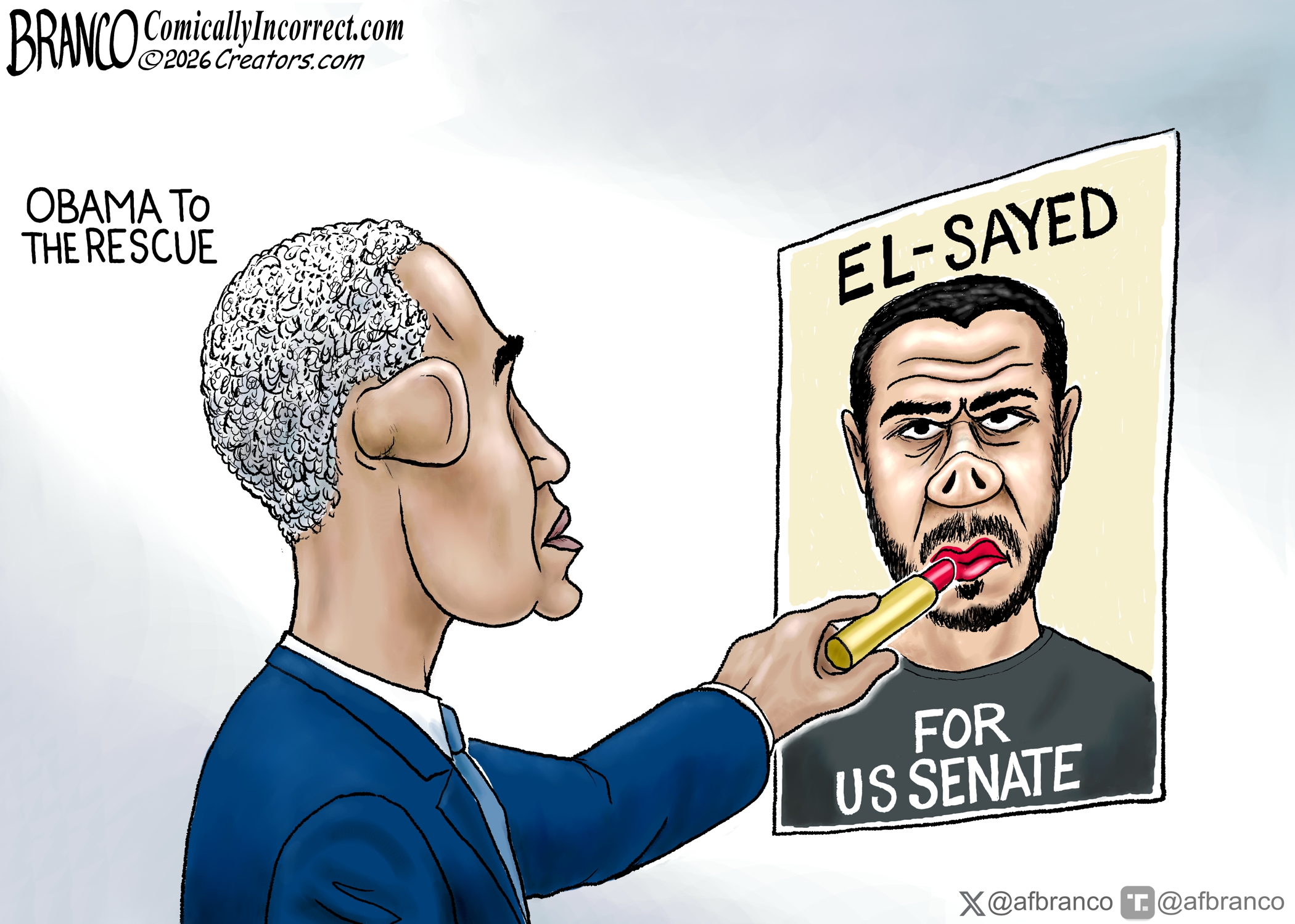 Branco Cartoon – Brotherly Love
