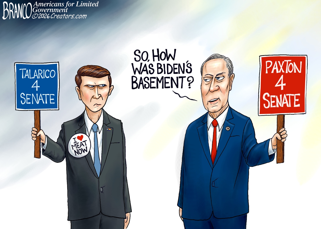 Branco Cartoon – God Help Texas