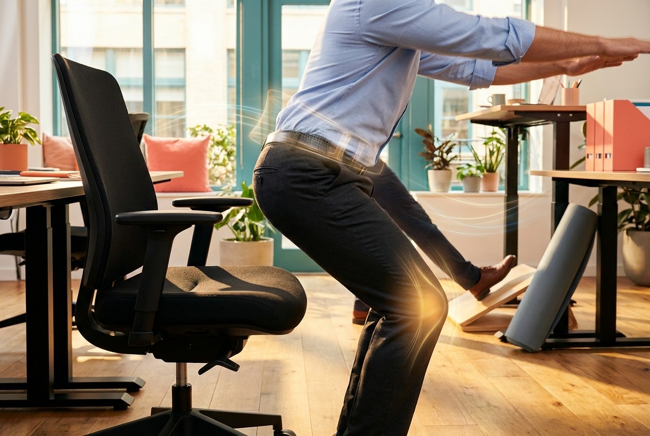 Get Up and Stretch: Five Ways to Counter Effects of Prolonged Sitting