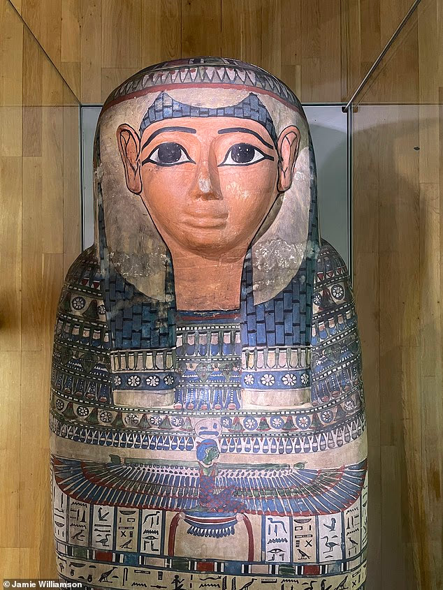 She deserves privacy in death... now second museum covers up mummy in woke row which has sparked astonishment across the world