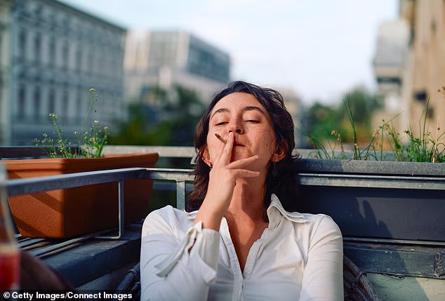 Doctors warn that Cannabis Hyperemesis Syndrome can be difficult to diagnose because its symptoms mimic other gastrointestinal illnesses, with repeated vomiting potentially causing dangerous dehydration and life-threatening complications (stock photo)