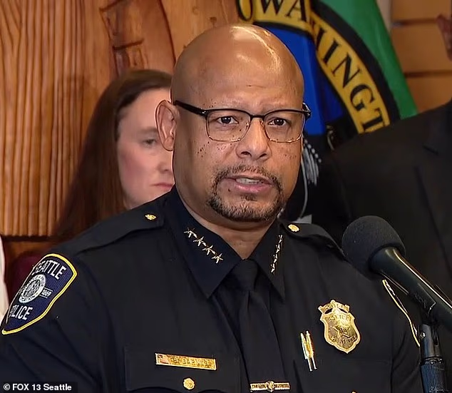 The city's Office of Police Accountability (OPA) is assessing a complaint against former Chief Shon Barnes (pictured) over the department's response to researchers seeking a fresh examination of the case