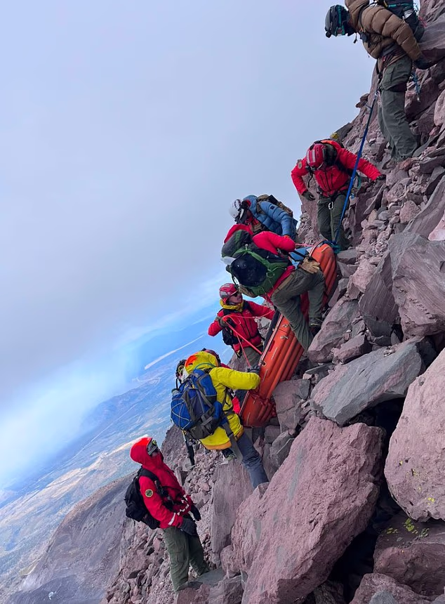 Tourist triggers massive rescue operation after trying to climb dangerous California mountain in running shoes and sweater