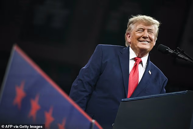 Trump reveals private chat with Katie Zacharia before her firing and urges supporters to check out RFK Jr's 'body' in wild Florida rally