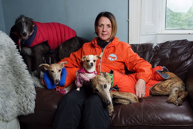 Martina Kenny at My Lovely Horse Rescue. Photo: Fran Veale