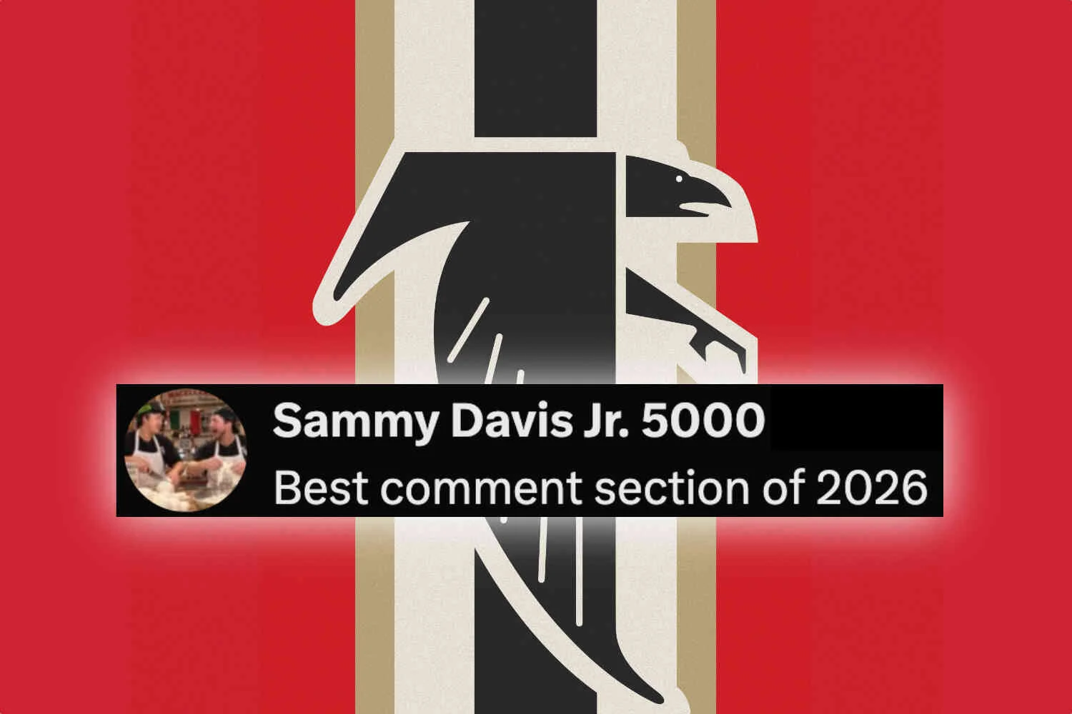 Thumbnail for The Atlanta Falcons have a new profile picture and the comment section is führious 💀