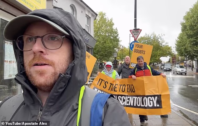 Tom Cruise to be met by protests as he flies in on chopper for annual Scientology gathering in Sussex
