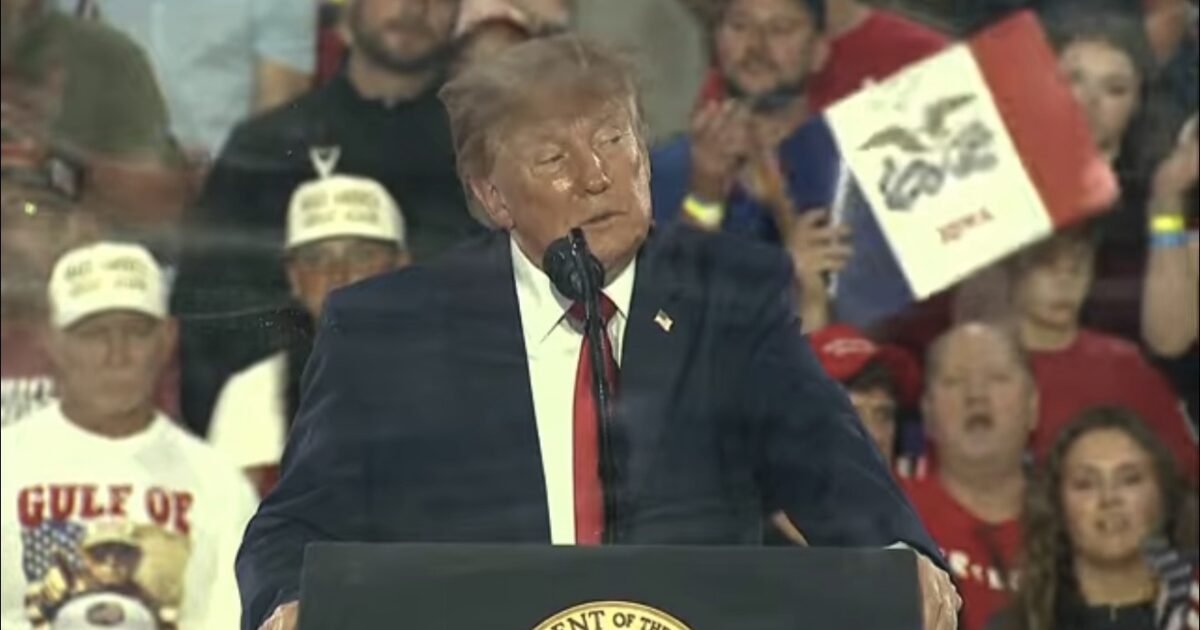 VIDEO: Trump Credits Caitlin Clark for WNBA Ratings, Calls for National Boycott of WNBA for Walking off Court During National Anthem – “What the Hell is That?”