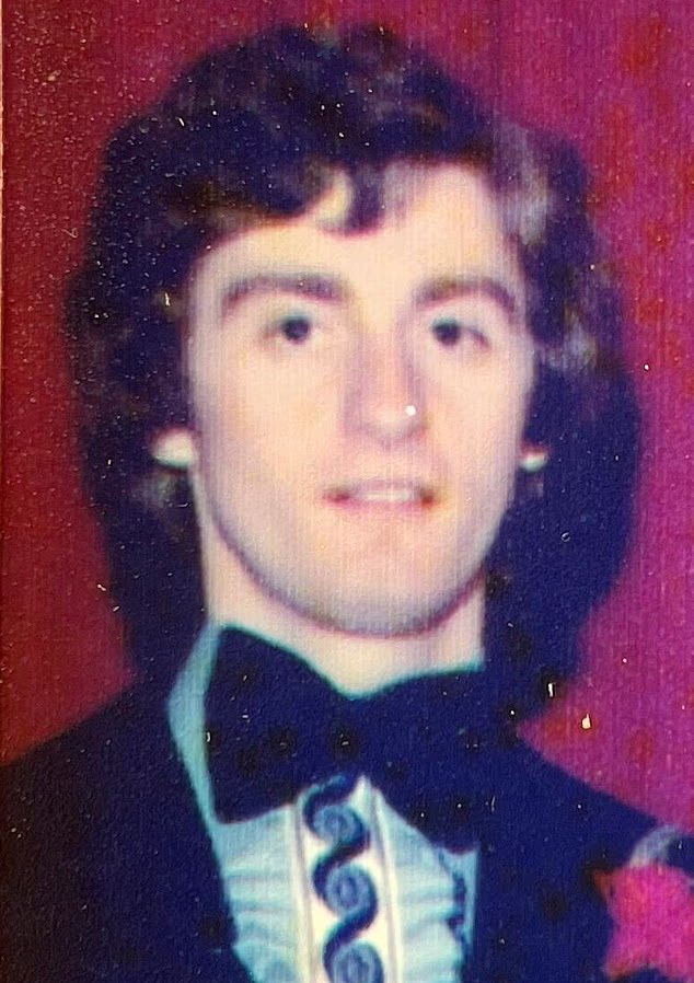 Peter Shaw's beloved brother Michael, who died aged 37 in the 1990s