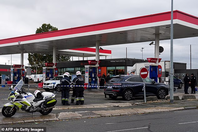 Gunman 'intent on causing as many casualties as possible' shoots five people in France, killing one, with girl, 12, hit eight times - as police probe 'racist motivation'
